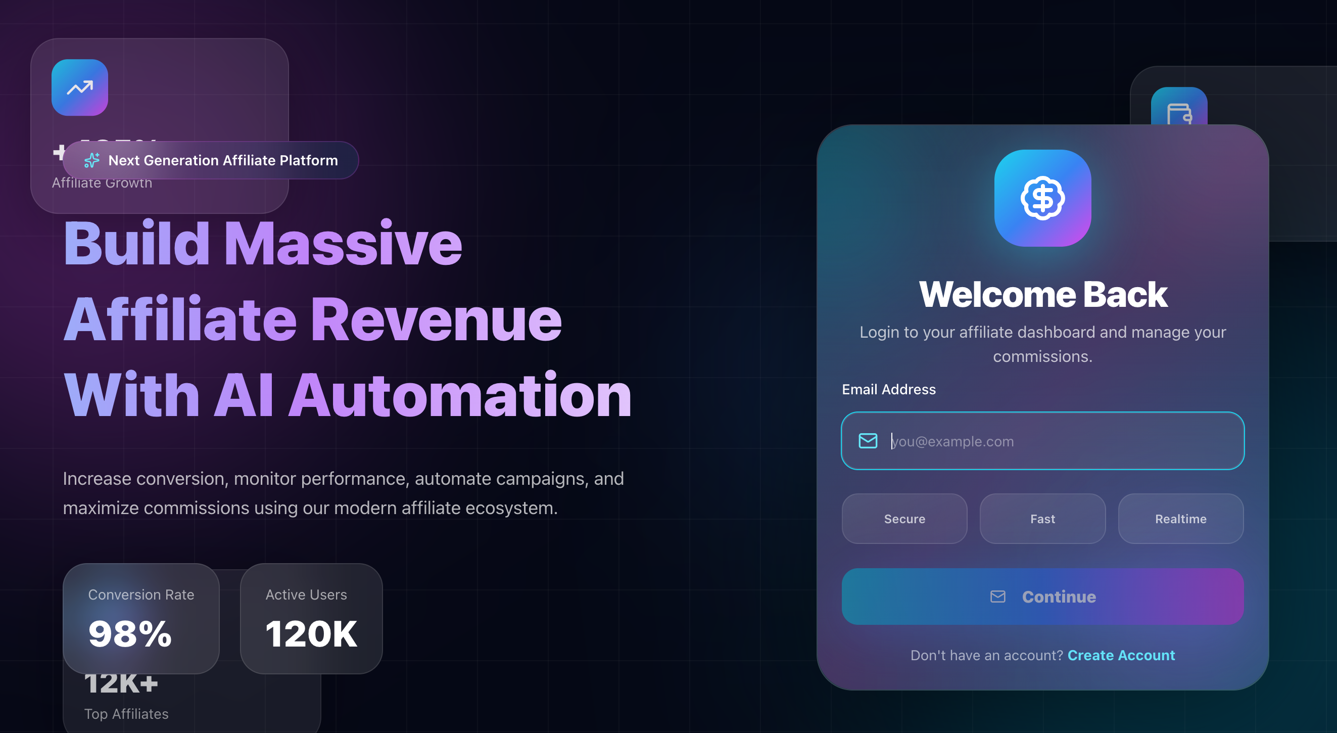 Affiliate Dashboard App